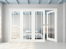 composite internal white bifold doors langdale lincoln clear glass wooden