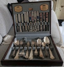 Viners Silver Plated 44 Piece