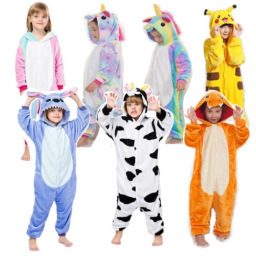 Girls boys pyjamas 12onesie - girls,