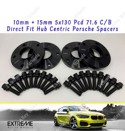Alloy wheel spacers 10mm 15mm - alloy,