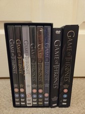 Game of Thrones Complete Series - Seasons 1-8 - DVD Boxset - UK Region 2