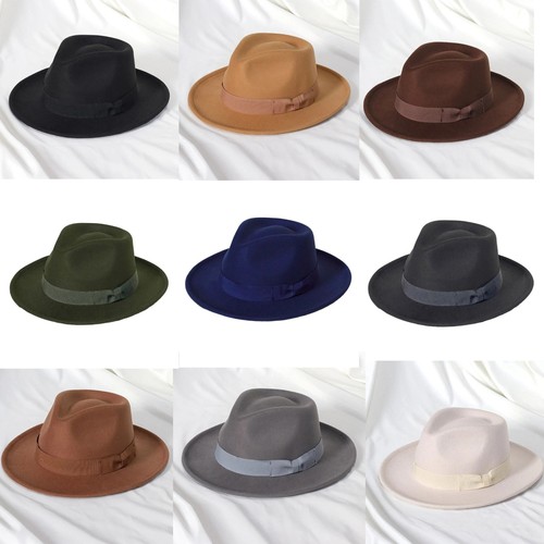 Mens wide brim - brim, fedora
