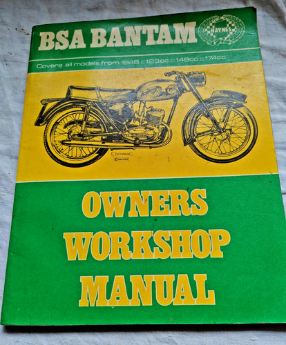 Haynes bsa bantam owners - bsa,