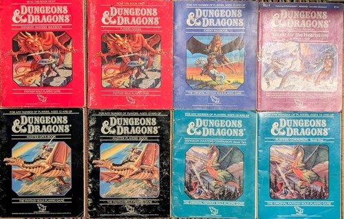Vintage dungeons dragons - dungeons, &