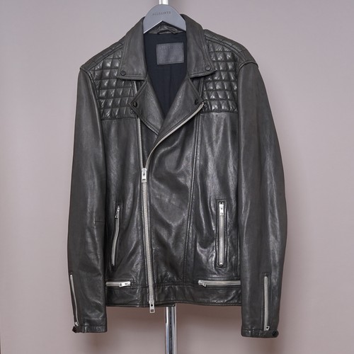 All saints leather jacket - saints,