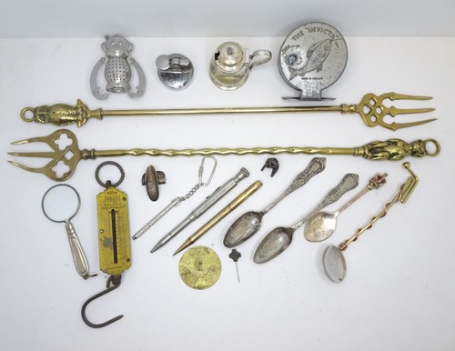 Vintage mixed job lot metal - vintage,