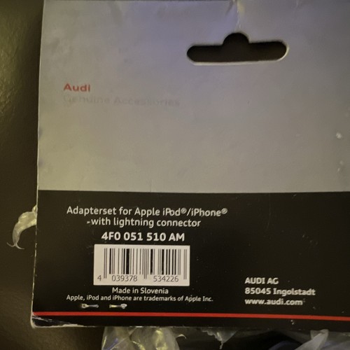 Audi adapter set for apple - audi,