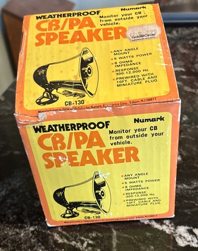 Vintage numark weather proof - vintage,