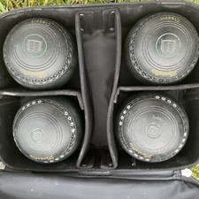 Henselite Lawn Bowls Set of 4