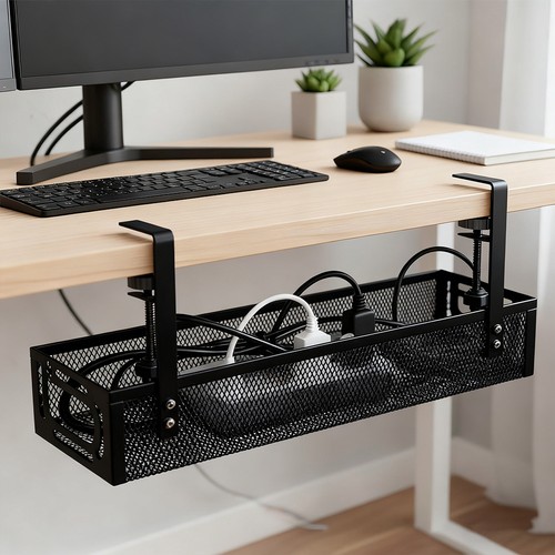 Under desk cable management - under,