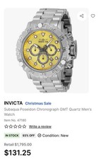 Invicta Subaqua Poseidon