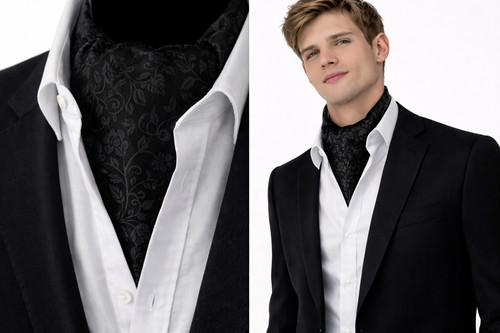 Designer men cravat ascot - designer,