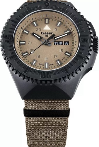 Traser p69 black stealth - black, watch