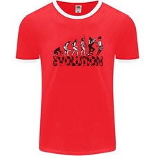 2 Tone Evolution Music 2Tone SKA Mens Ringer T-Shirt FotL
