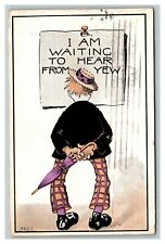 Vintage 1913 Comic Postcard