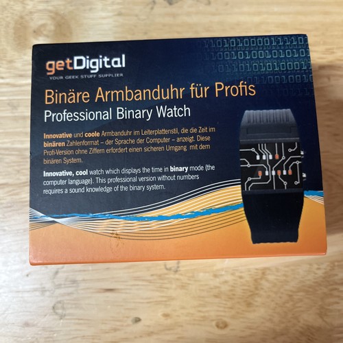 Getdigital binary wrist - wrist, watch