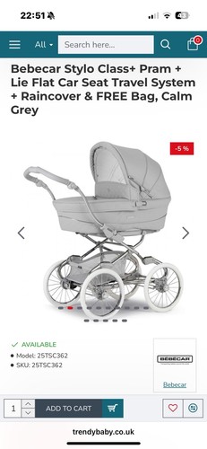 Bebecar stylo pram set - bebecar,