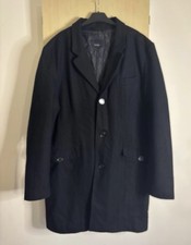 Zara Men’s Black Overcoat