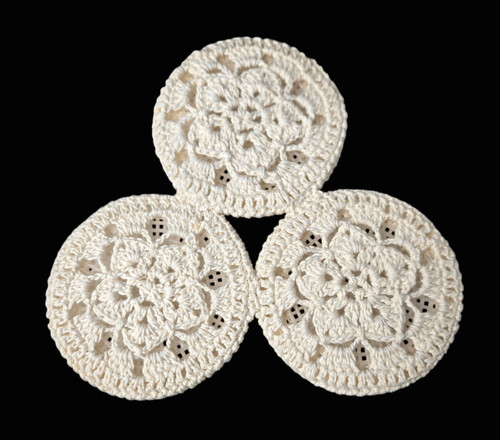 Hand crocheted lace - crocheted, 3