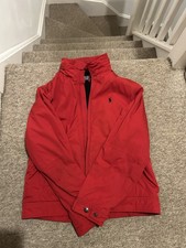 Polo Ralph Lauren Red Harrington Jacket Men’s Medium Excellent Condition