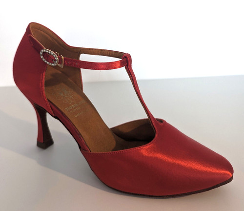 Supadance red satin - , latin