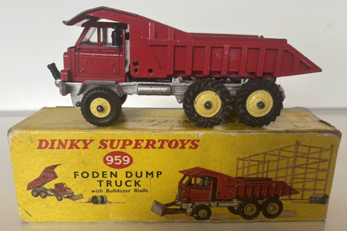 Dinky 959 foden dump truck - foden,