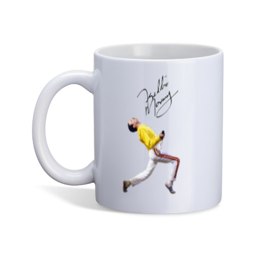Freddie mercury signed mug - mercury,