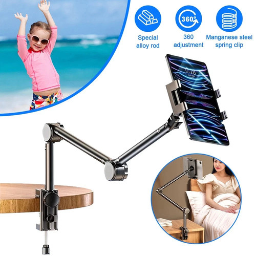 Long arm tablet - long, bed