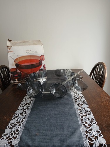 Guzzini punch bowl set - punch,