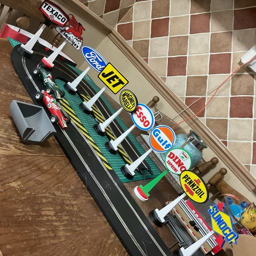 Slot car billboard sign - slot,