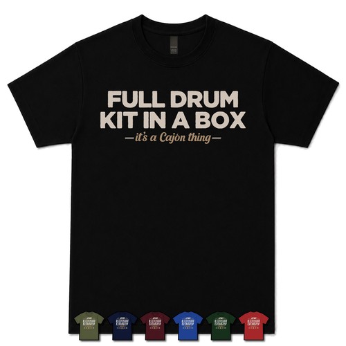 Full drum kit box - full, a