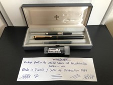 Vintage Parker 95 Matte Black