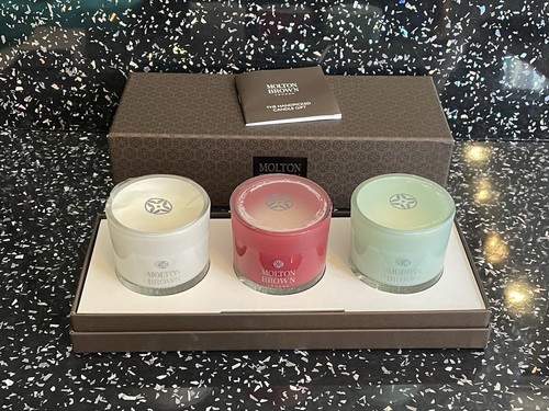 Molton brown candle - set, 3