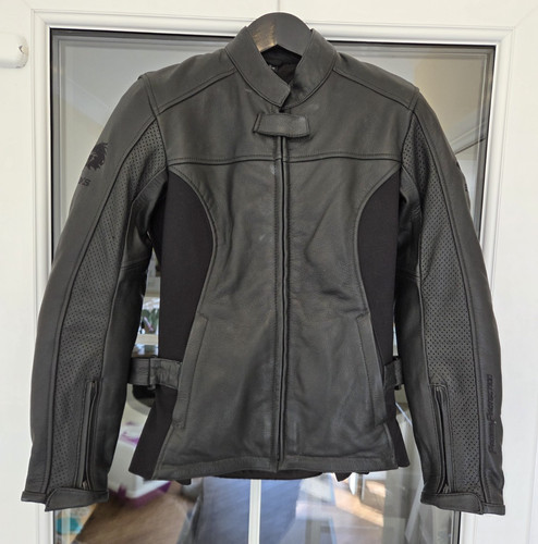Womens bks black leather two - bks,