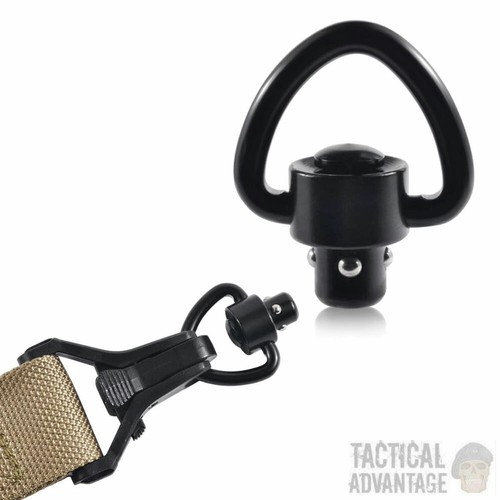 Tapered rifle sling swivel - qd,