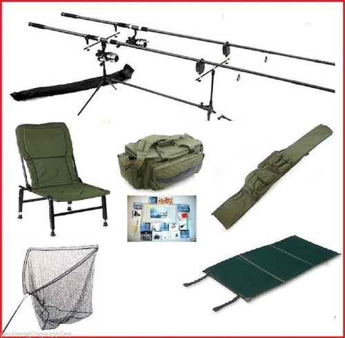 Carp fishing set kit rods - fishing,