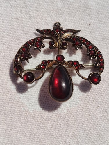 Antique victorian garnet - antique,