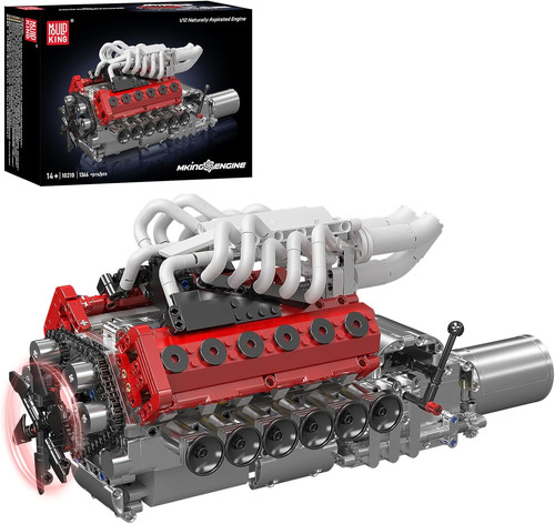 V12 engine model kit - v12, build