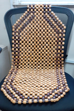Wooden Beaded Car Seat