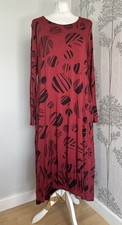 Chesca Red Geometric Print