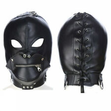 PU Leather Hood Head Harness