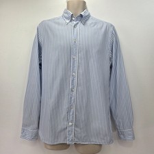 Eton Shirt Cotton Blue White