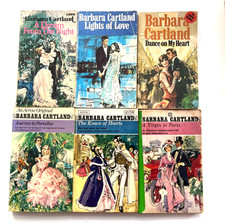 6 x BARBARA CARTLAND ~ REGENCY