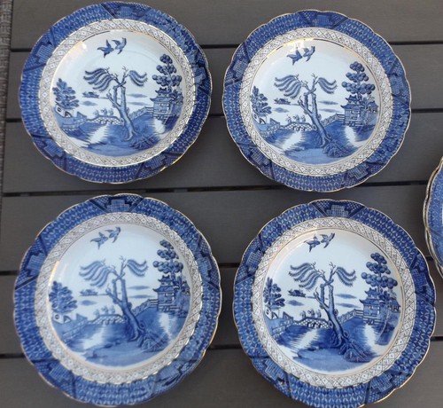 Booths real old willow rimmed - real,