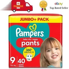Pampers Baby-Dry Pants Size 9