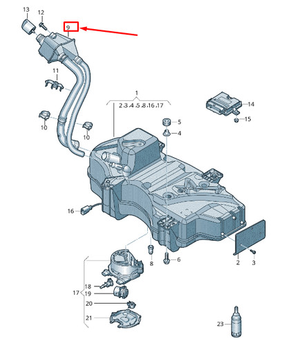 Audi reducing agent - reducing,