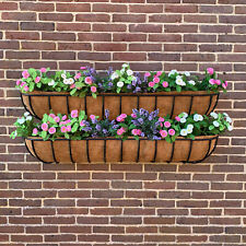 2 x Garden Wall Planters