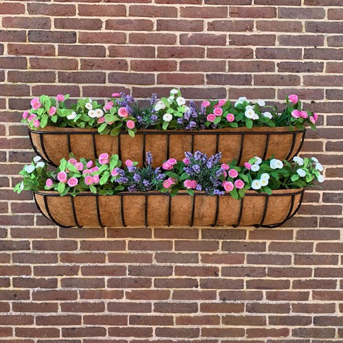 Garden wall planters - planters, outdoor