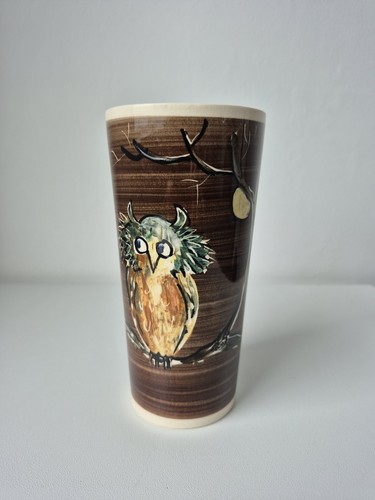 Mid century vase vintage owl - century,
