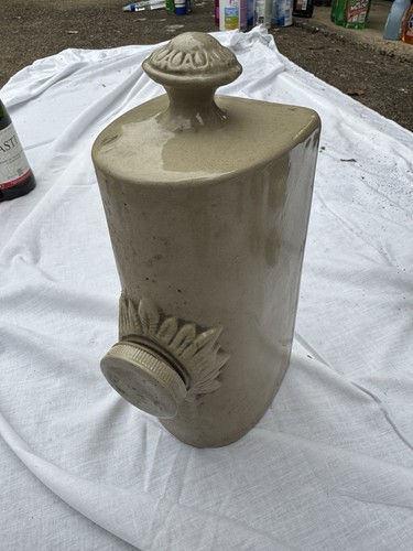 Stoneware ceramic bed warmer - ceramic,